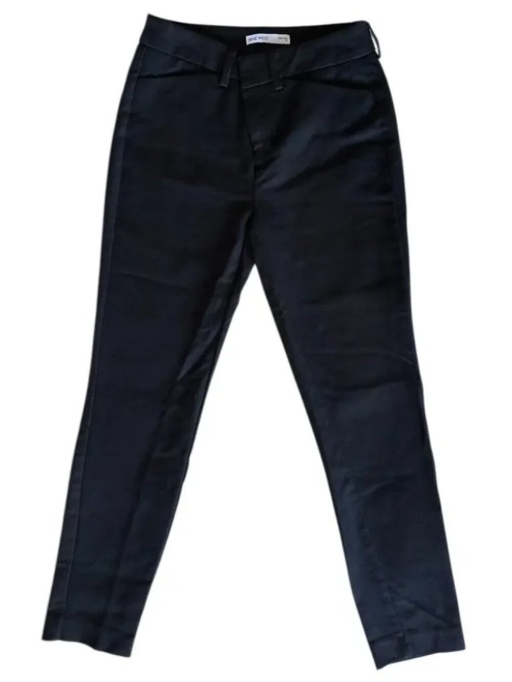 NINE WEST Slim Ankle Black Dress Pants Trousers Womens Size 14